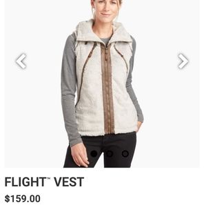 Kuhl Women's Fleece Vest - White and Brown